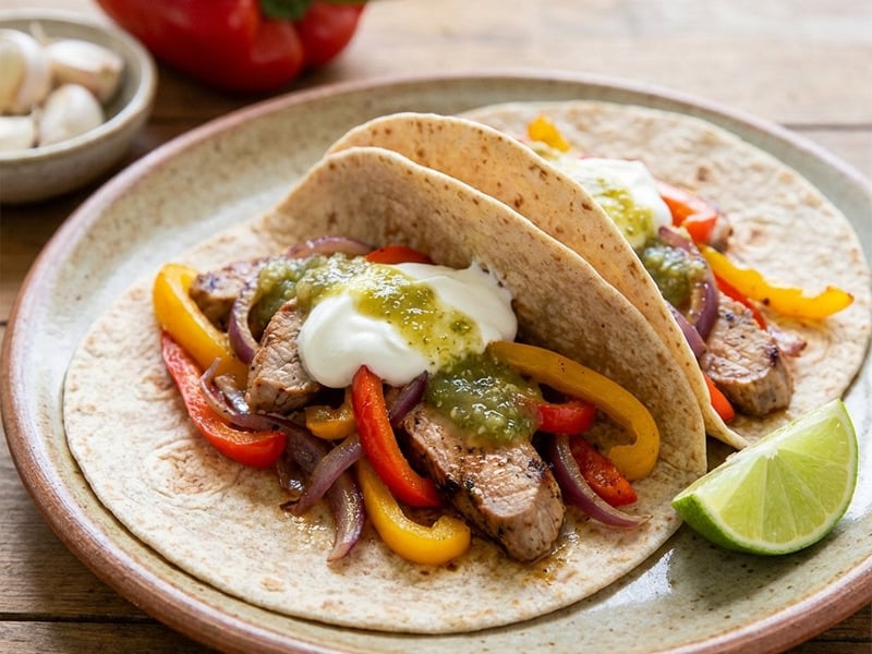 Vepřové fajitas