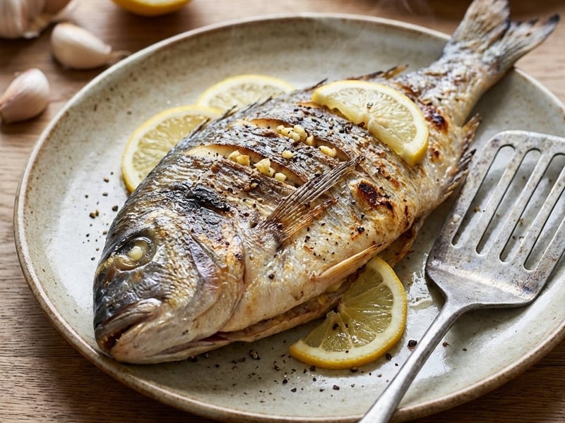 Grilled Sea Bream