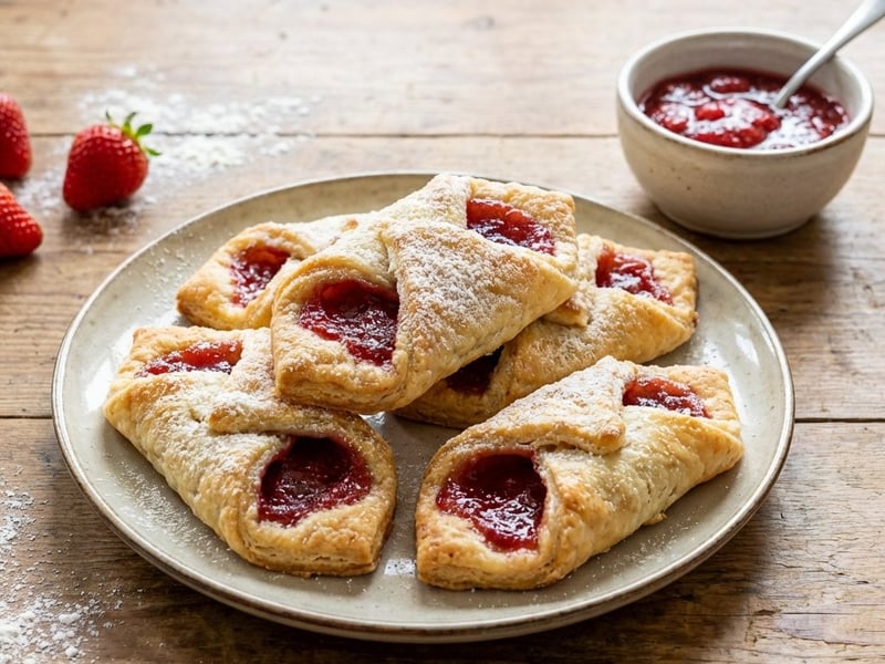 Strawberry Pastries