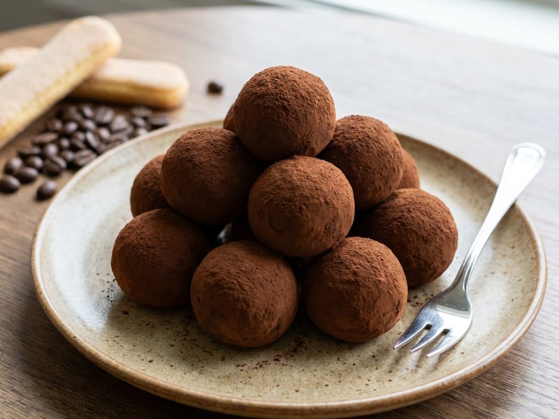 Tiramisu kuličky