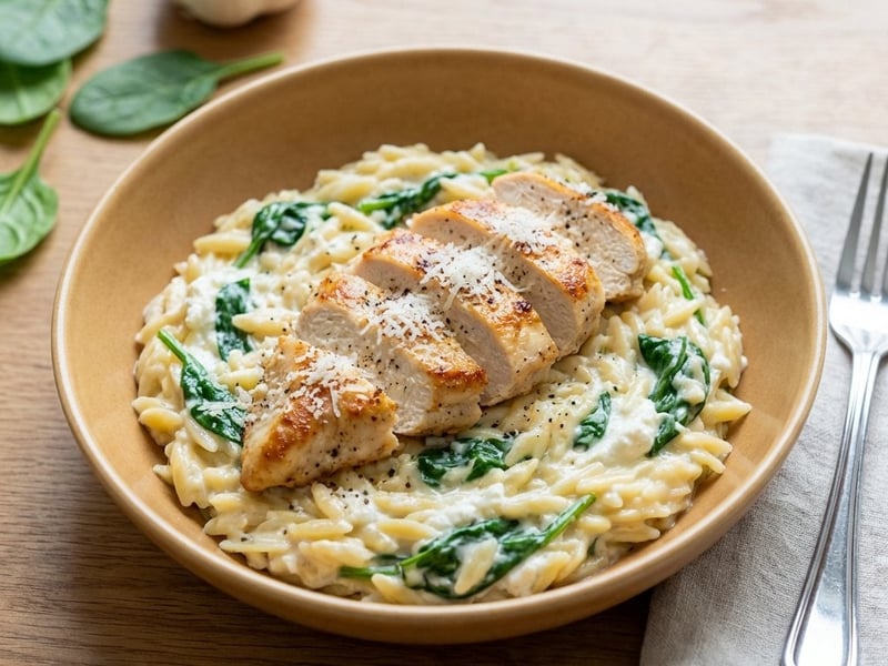 Orzo s ricottou 