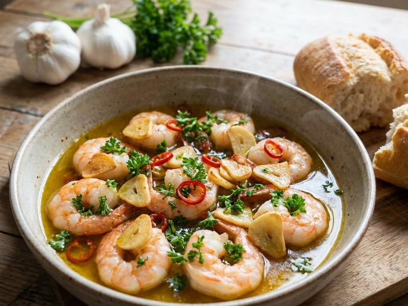Gambas al Ajillo