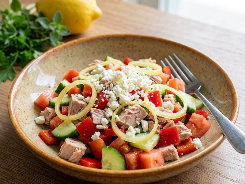 Mediterranean Tuna Salad