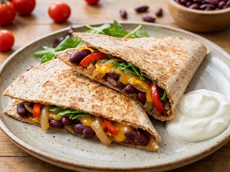 Fazolový wrap