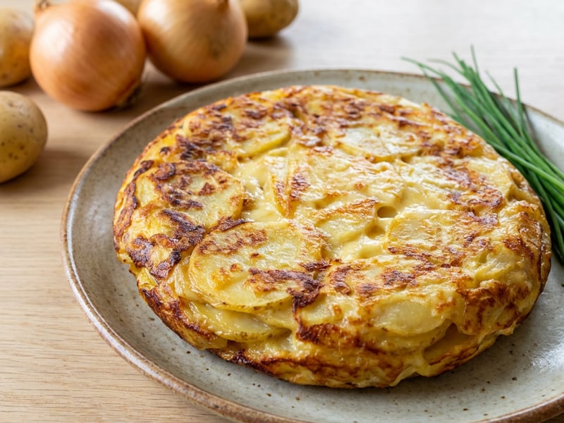 Bramborová tortilla