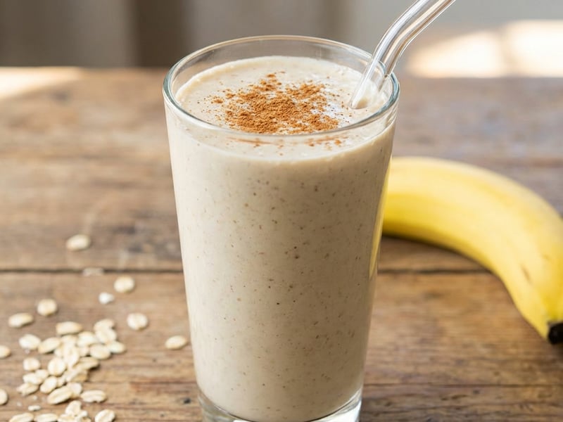 Nutritious Banana Milkshake