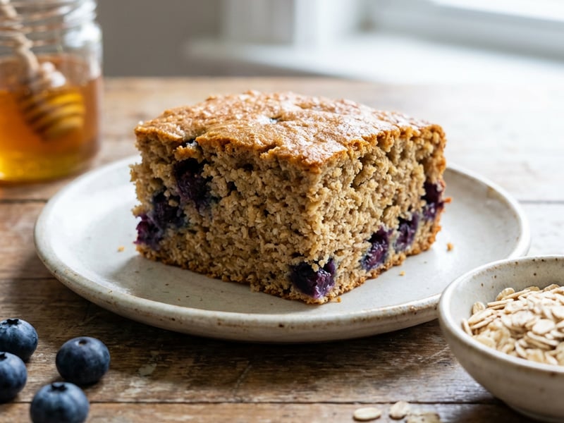 Yogurt Cake with Blueberries 