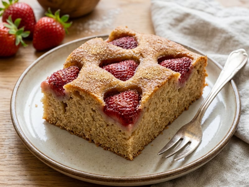 Strawberry Sheet Cake