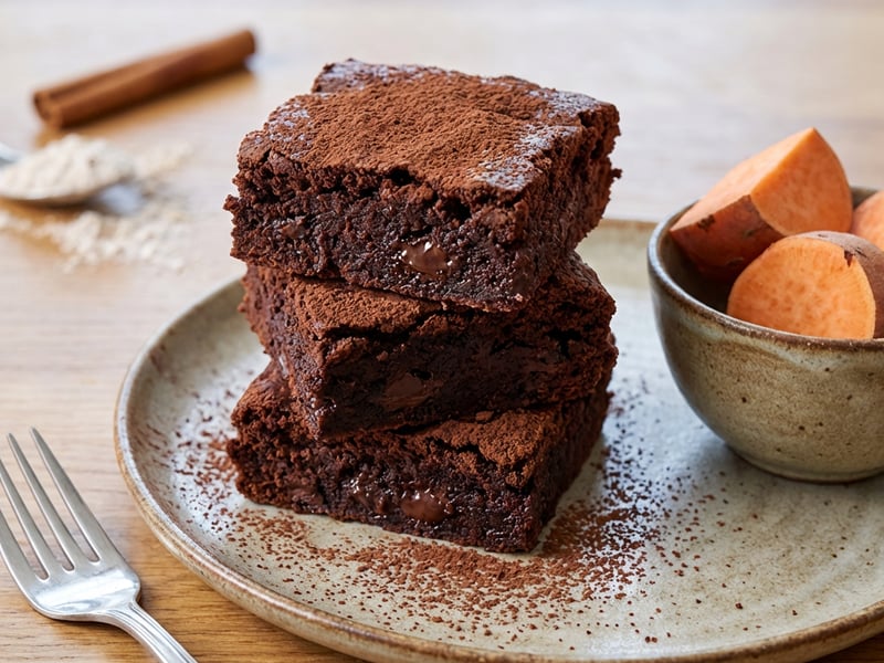 Brownies z batátů