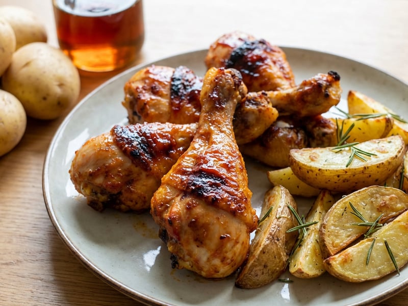 Crispy Chicken Thighs