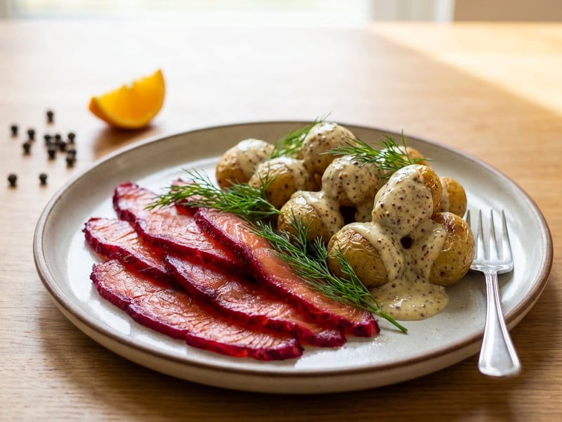 Gravad lax