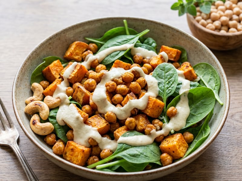 Sweet Potato and Chickpea Salad