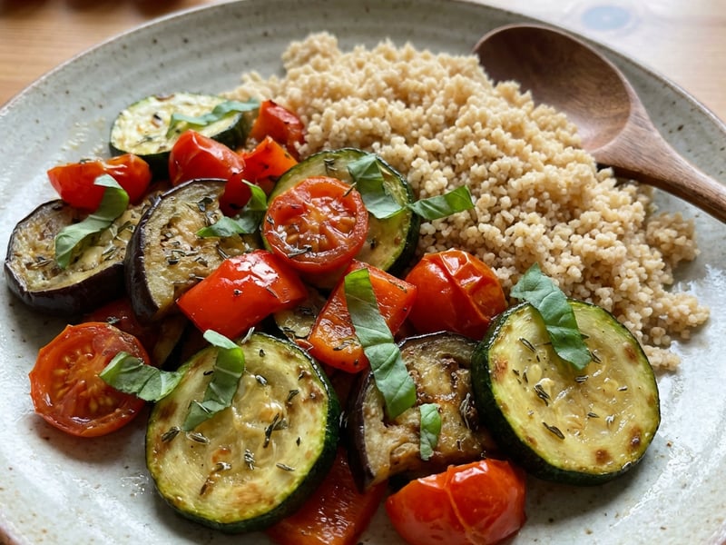 Ratatouille in a pan