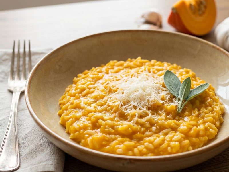 Italian Pumpkin Risotto