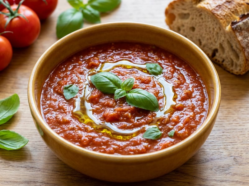 Tuscan Bread Soup Papa al Pomodoro