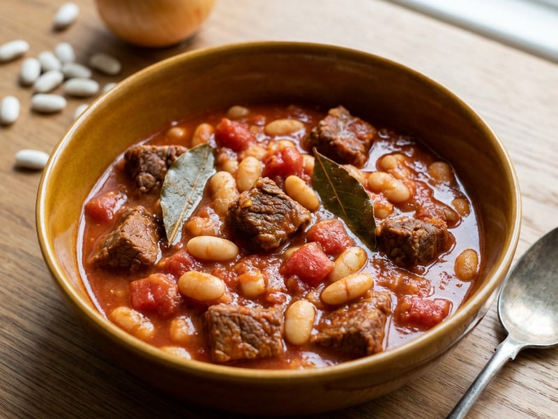 Algerian Beans with Beef