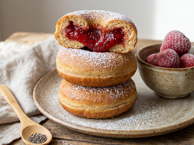 Rakouské koblihy (Krapfen)