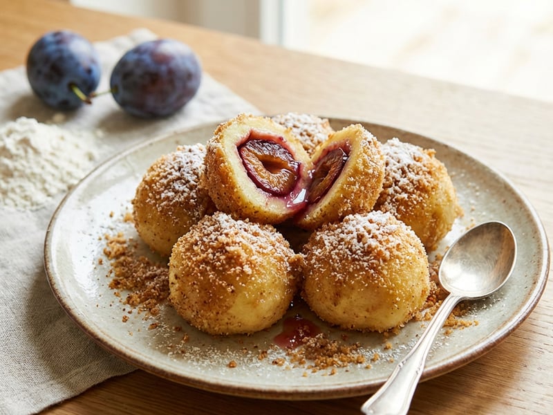 Plum Dumplings by Pavel Berky
