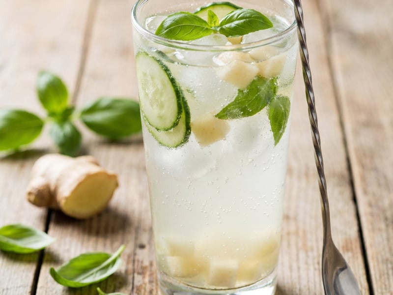 Ginger - Cucumber Lemonade