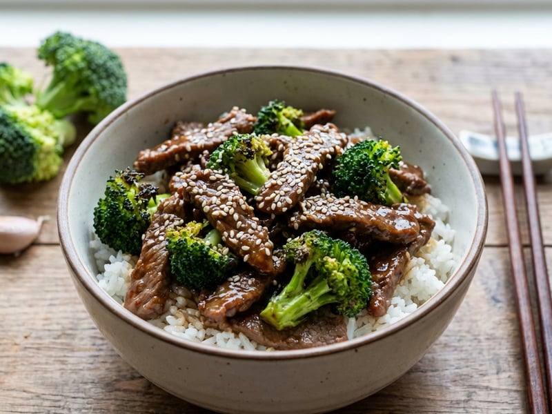 Chinese Beef with Broccoli