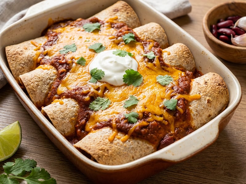 Mexické enchiladas