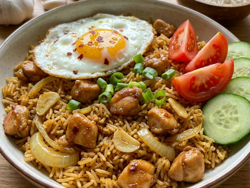 Indonesian Nasi Goreng Rice