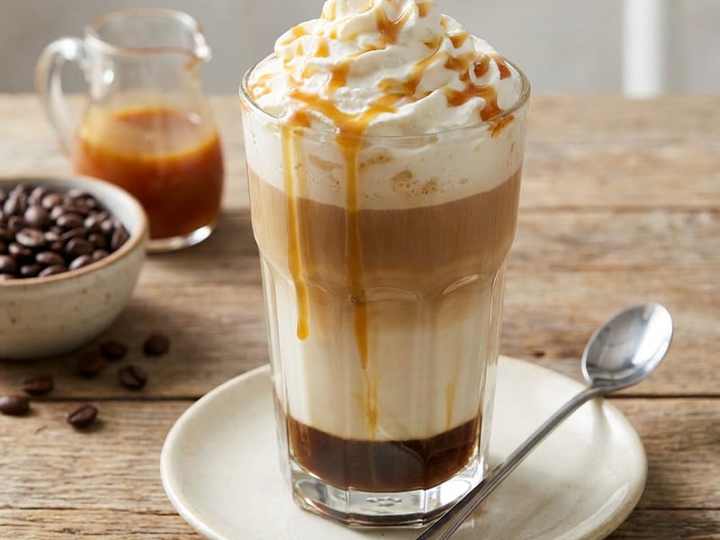 Karamelové latte