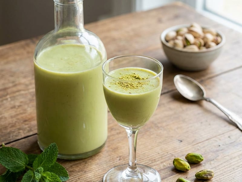 Pistachio Egg Liqueur