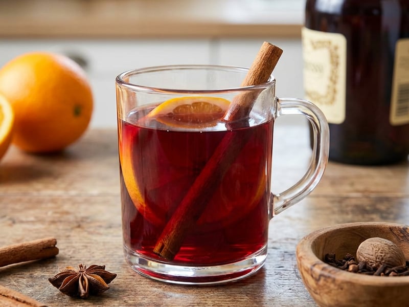 Mulled Wine from Sangria and Brandy by Pavel Berky