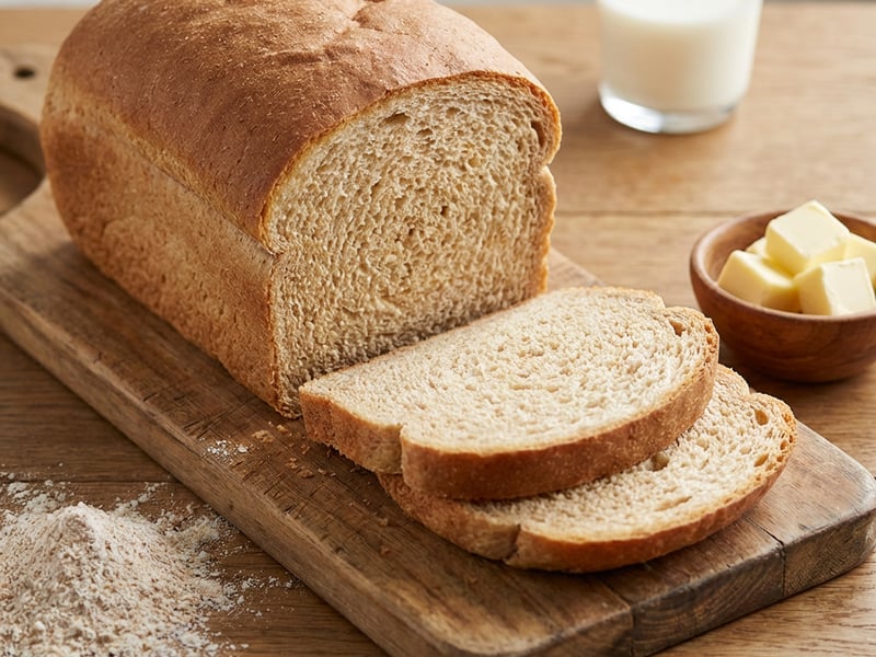 Celozrnný toastový chléb
