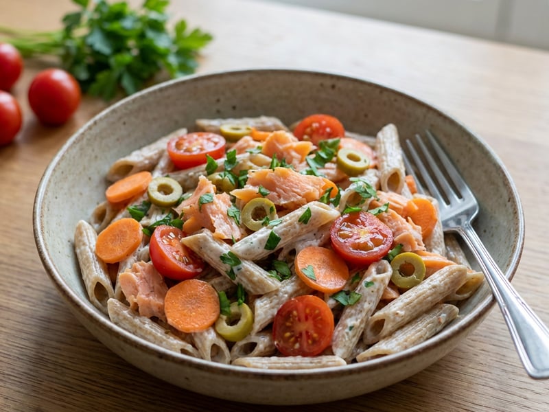 Pasta with Smoked Salmon