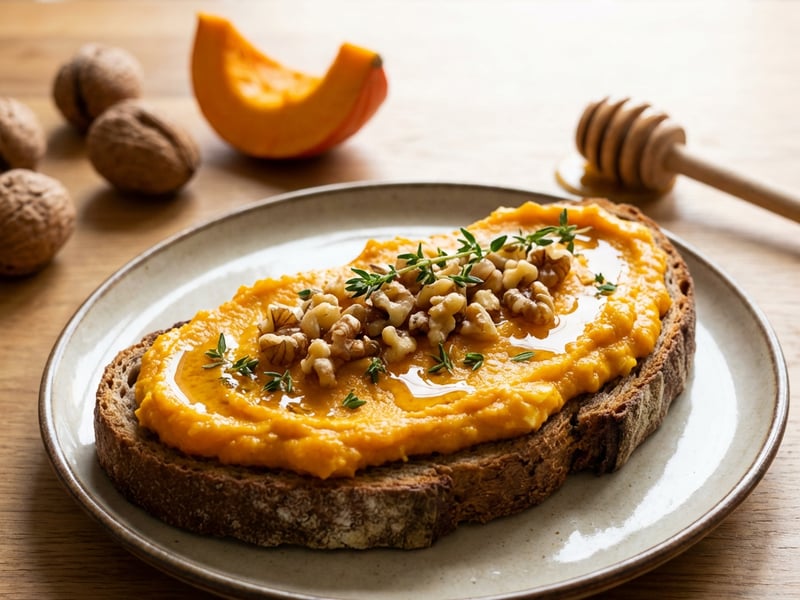 Pumpkin spread with feta by Pavel Berky