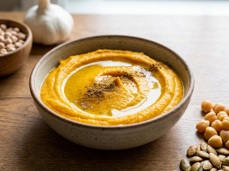 Pumpkin hummus