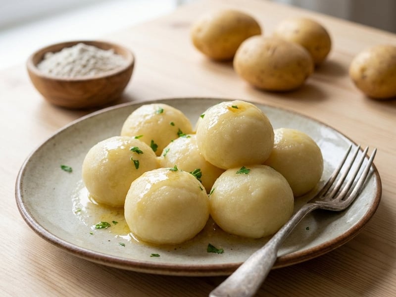 Round Potato Dumplings