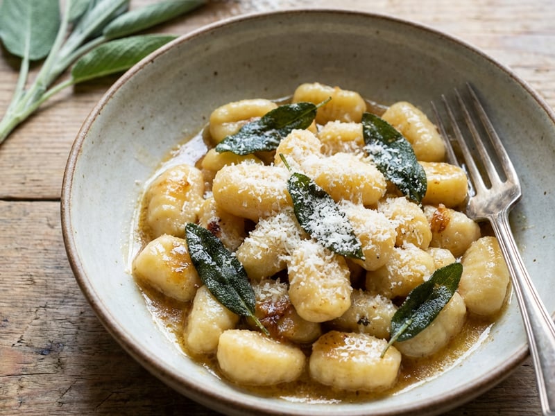 Gnocchi with Sage and Butter