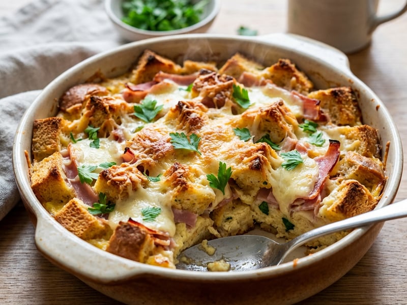 Savory Bread Pudding