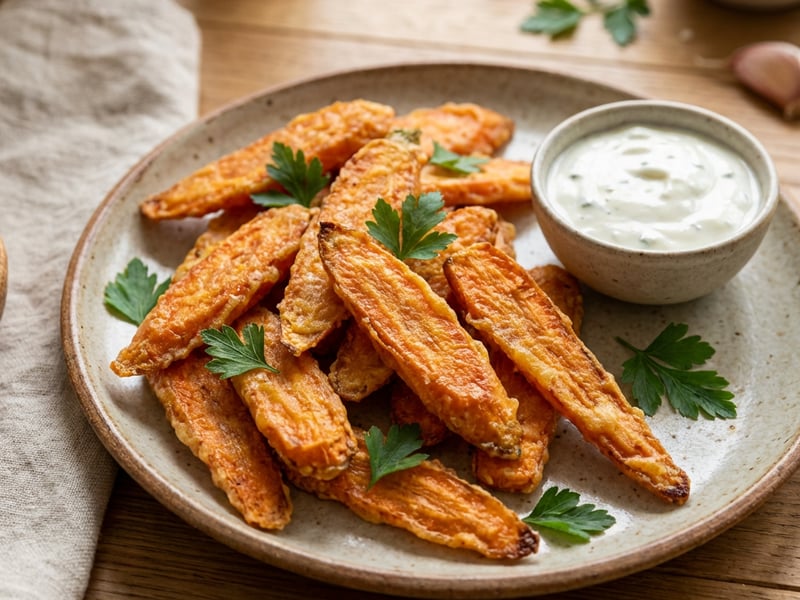 Pečené mrkve s parmezánem