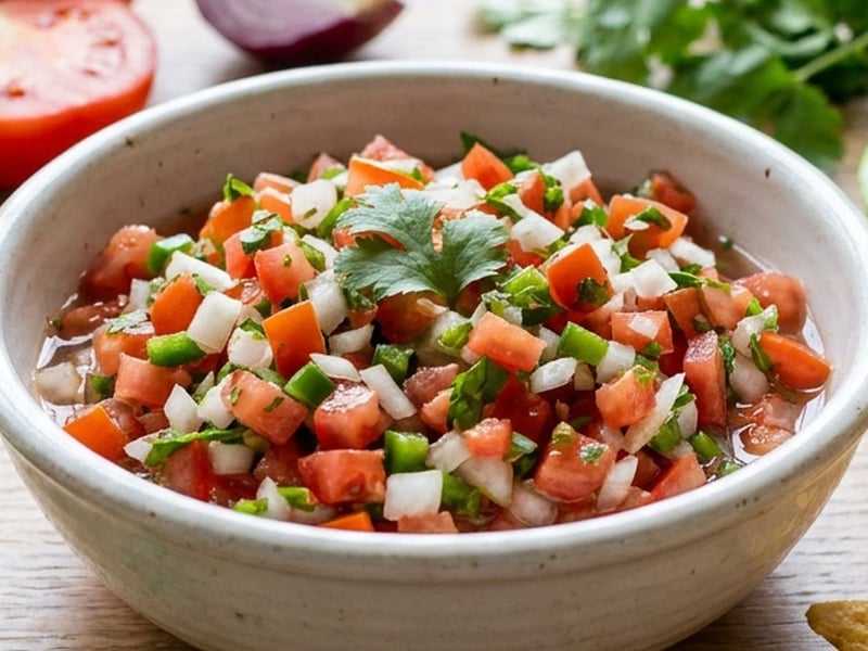 Homemade Tomato Salsa | Quick and Fresh
