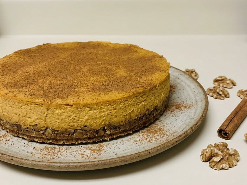 Sweet Potato Cheesecake | Healthy and Moist Dessert