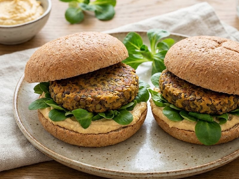 Lentil Patties | Rich in Protein