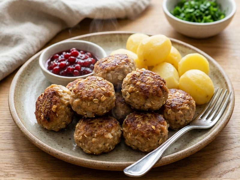 Frikadeller | Traditional Danish Meatballs