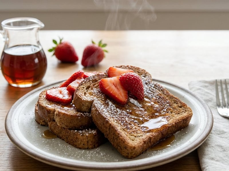 Strawberry French Toast | Sweet Baked Breakfast