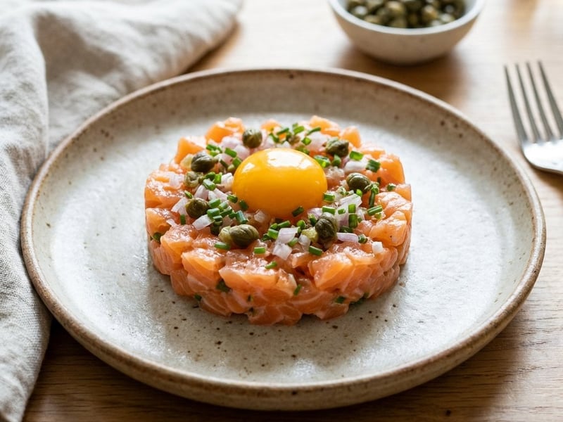 Salmon tartare