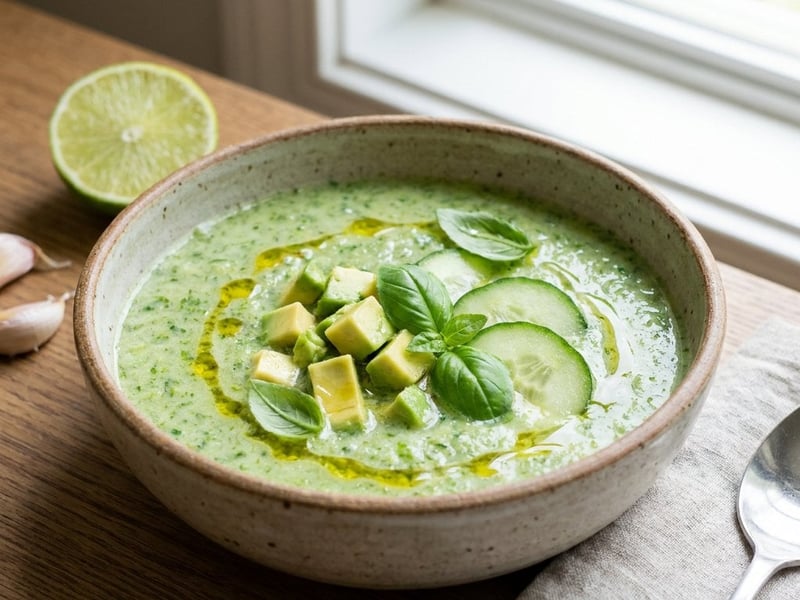 Cucumber gazpacho | Refreshing summer soup