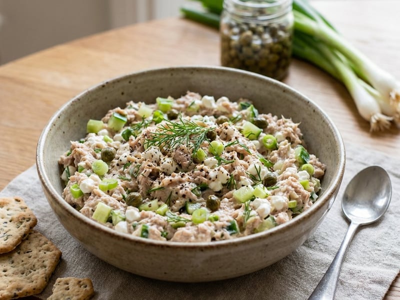 Tuna Spread with Cucumber | Fresh and Quick Snack