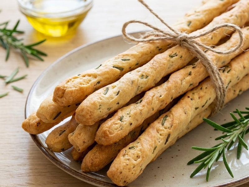 Grissini with Rosemary