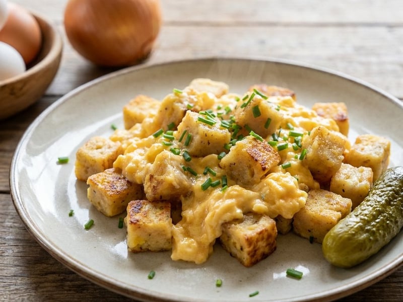Dumplings with Eggs