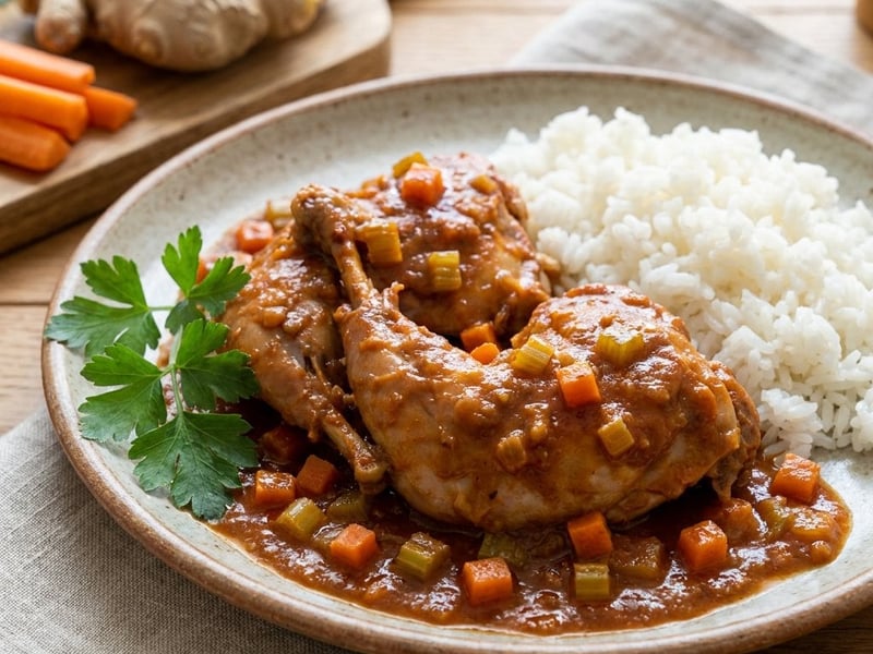 Rabbit with Ginger