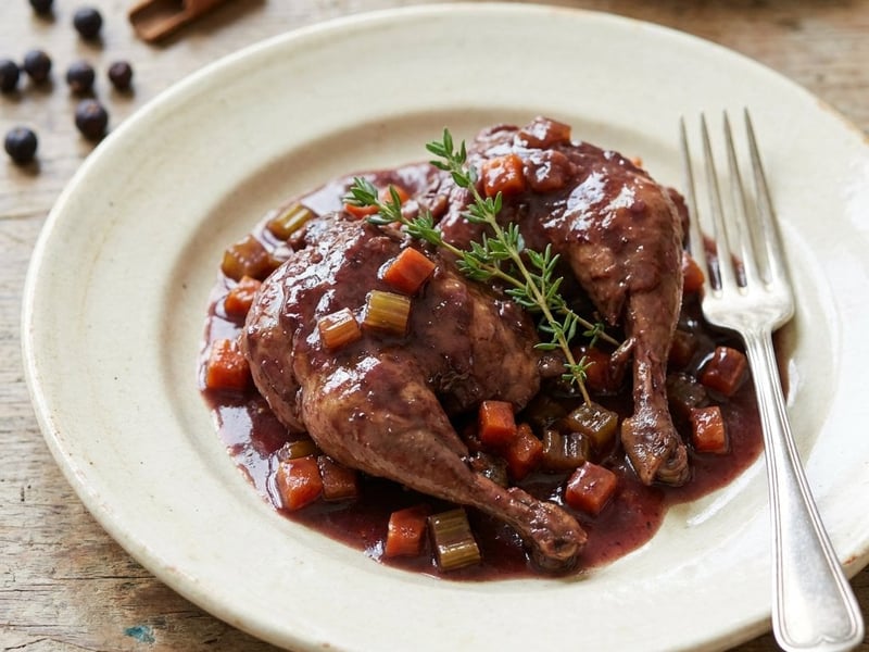 Pheasant in Wine
