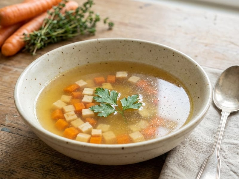Rabbit broth